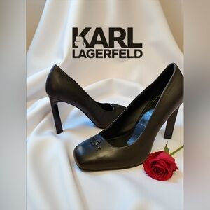 Karl Lagerfeld Size 7 Paris Women's Black Vinay-Pump
Store Return